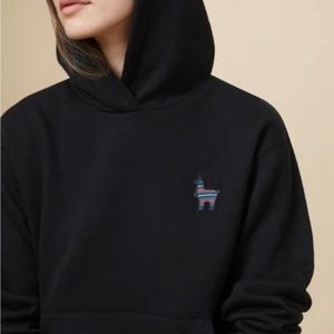 Tentree Peru Embroidered Llama Hoodie